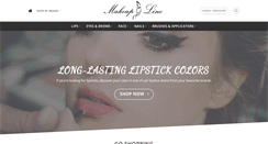 Desktop Screenshot of makeupline.net