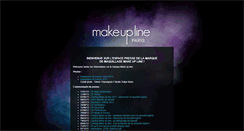 Desktop Screenshot of presse.makeupline.com